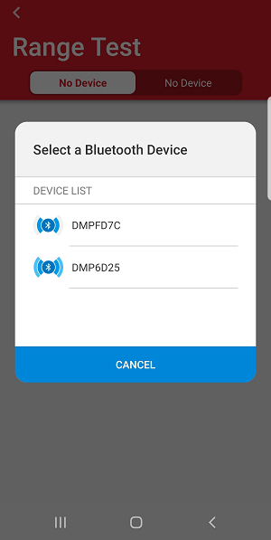 ERF Connect Device List UPD