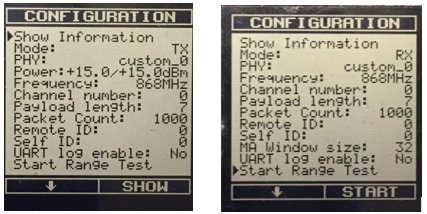 LCD Configuration Parameters