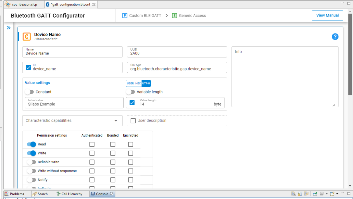 Settings Editor