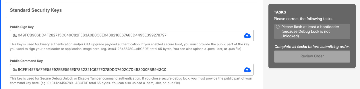 CPMS Public Command Key screenshot