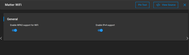 IPV4 Settings Enable