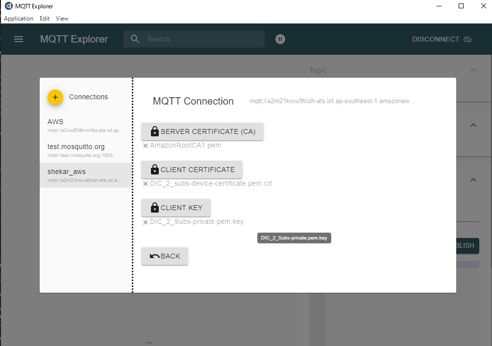 Silicon Labs - MATTER + AWS design