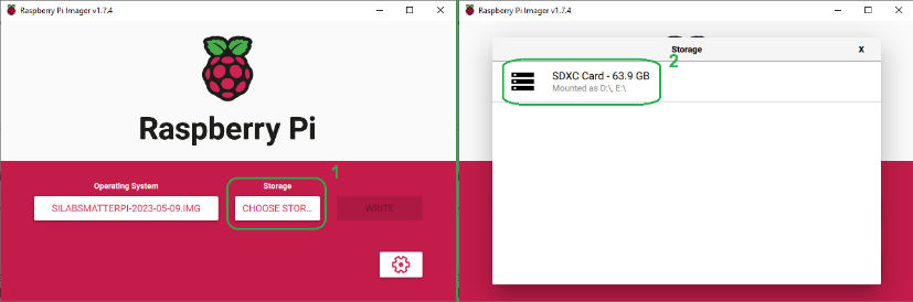 Raspberry Pi Storage selection