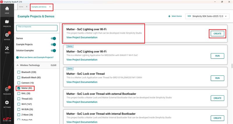 Example Projects and Demos