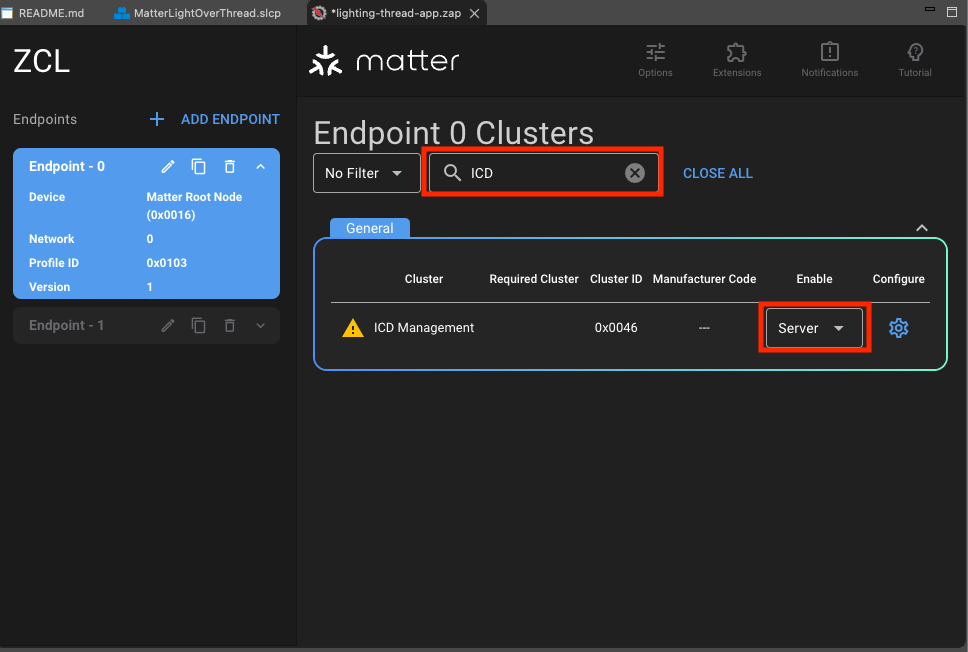 ICD Cluster