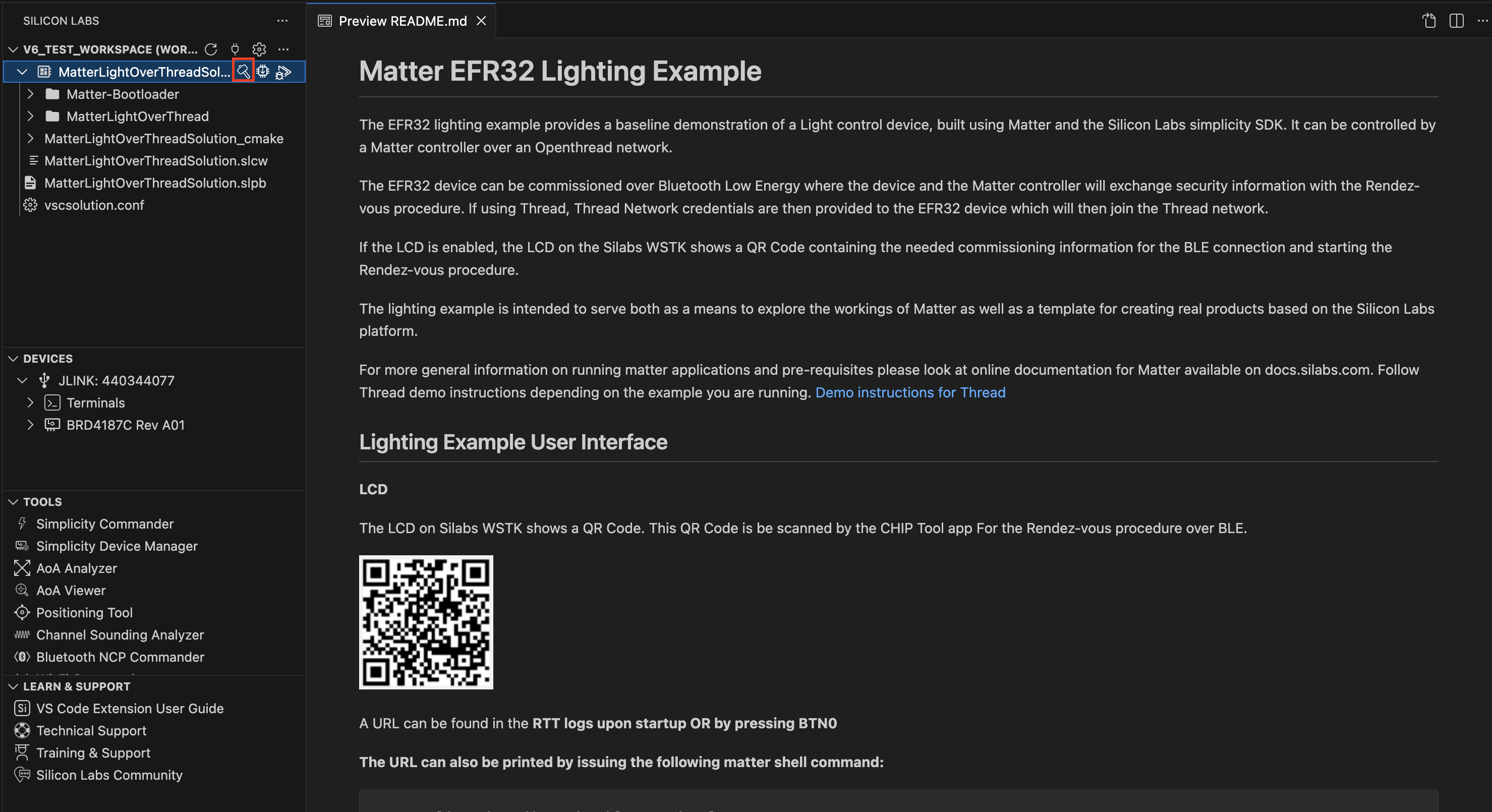 Building the project