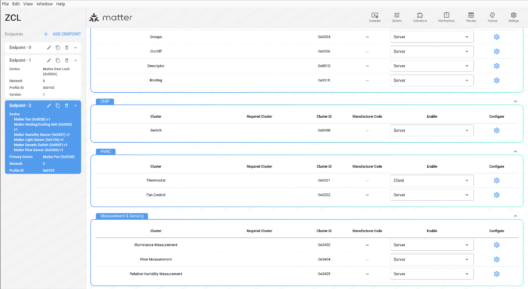 Multiple endpoints