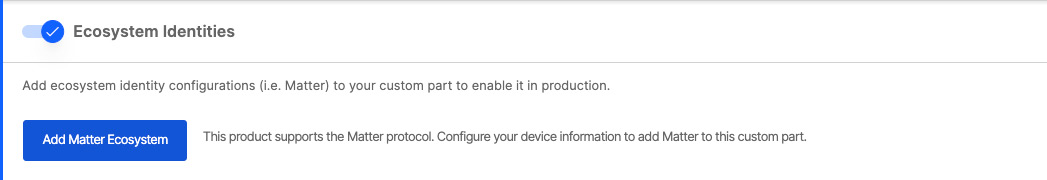 CPMS Add Matter Ecosystem screenshot