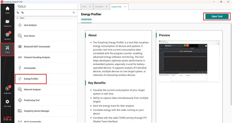 Power measurement PowerProfiler