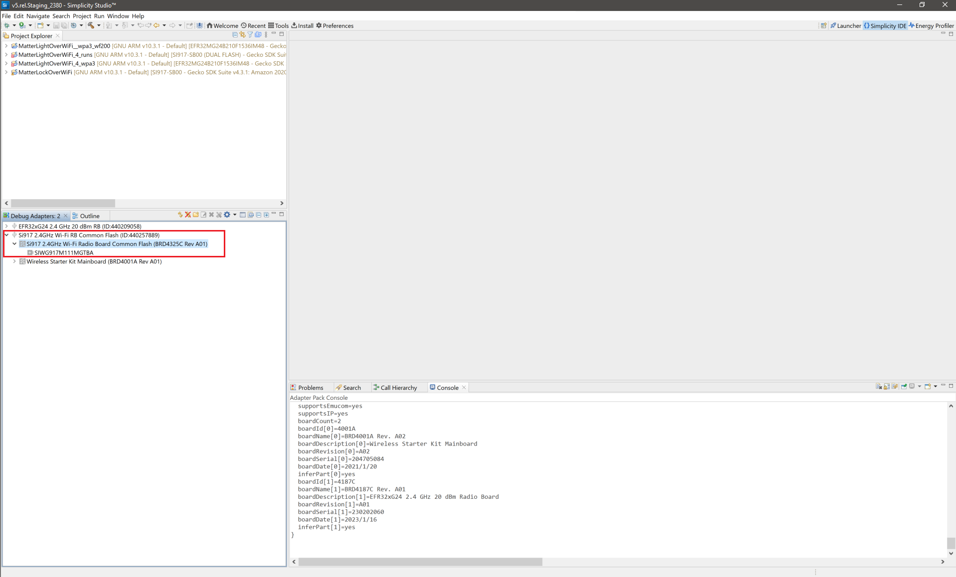 SoC debug adapter