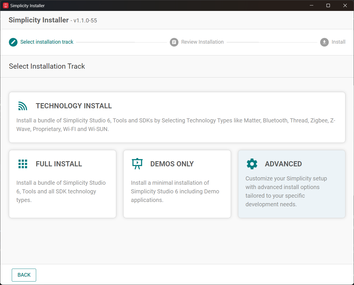 Installation Wizard