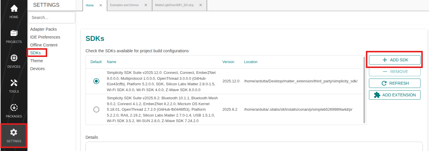 Add SDK
