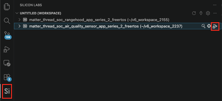 VS Code Debug Icon
