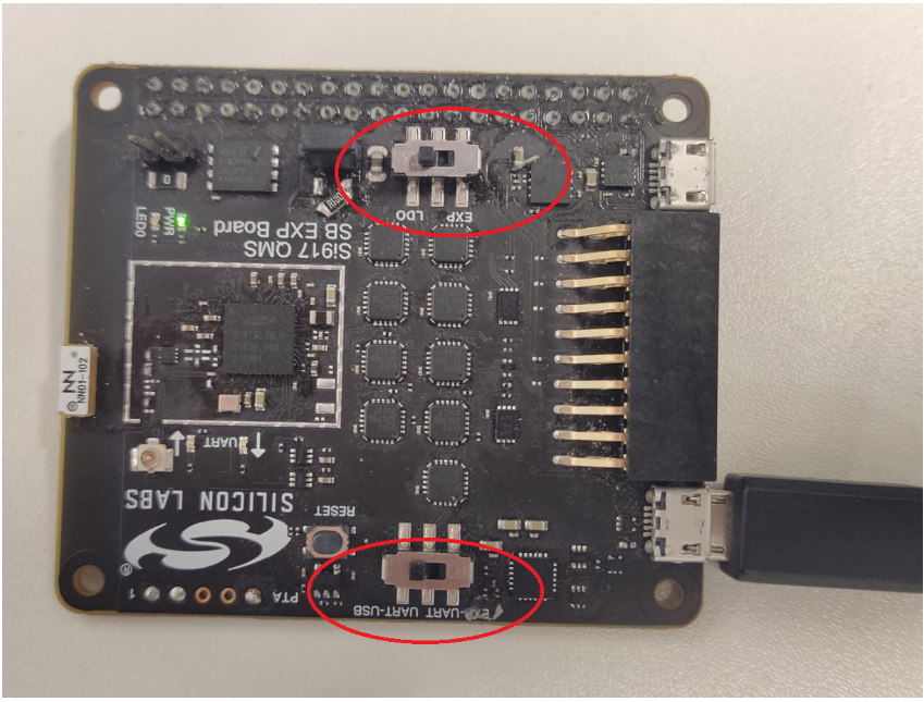 Switch Position before firmware flash