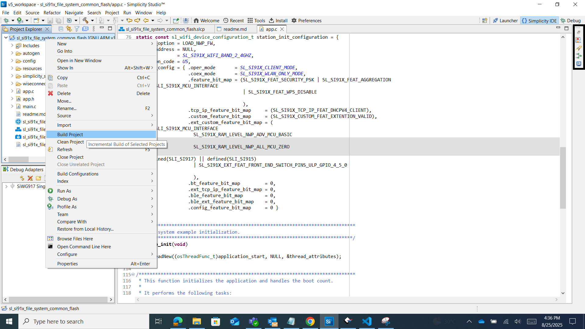 LittleFS build project