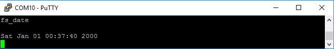 Figure - fs_date output 