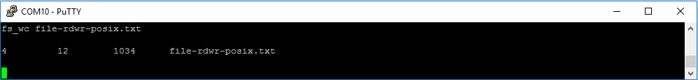 Figure - fs_wc output 
