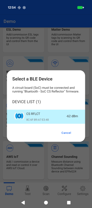 mobile app screenshot