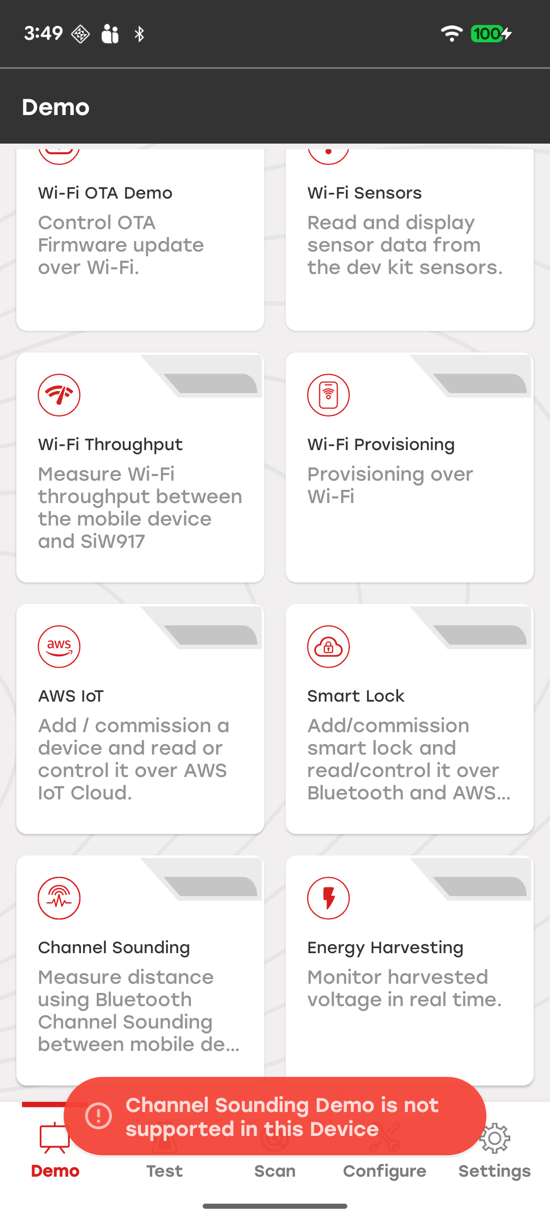 mobile app screenshot