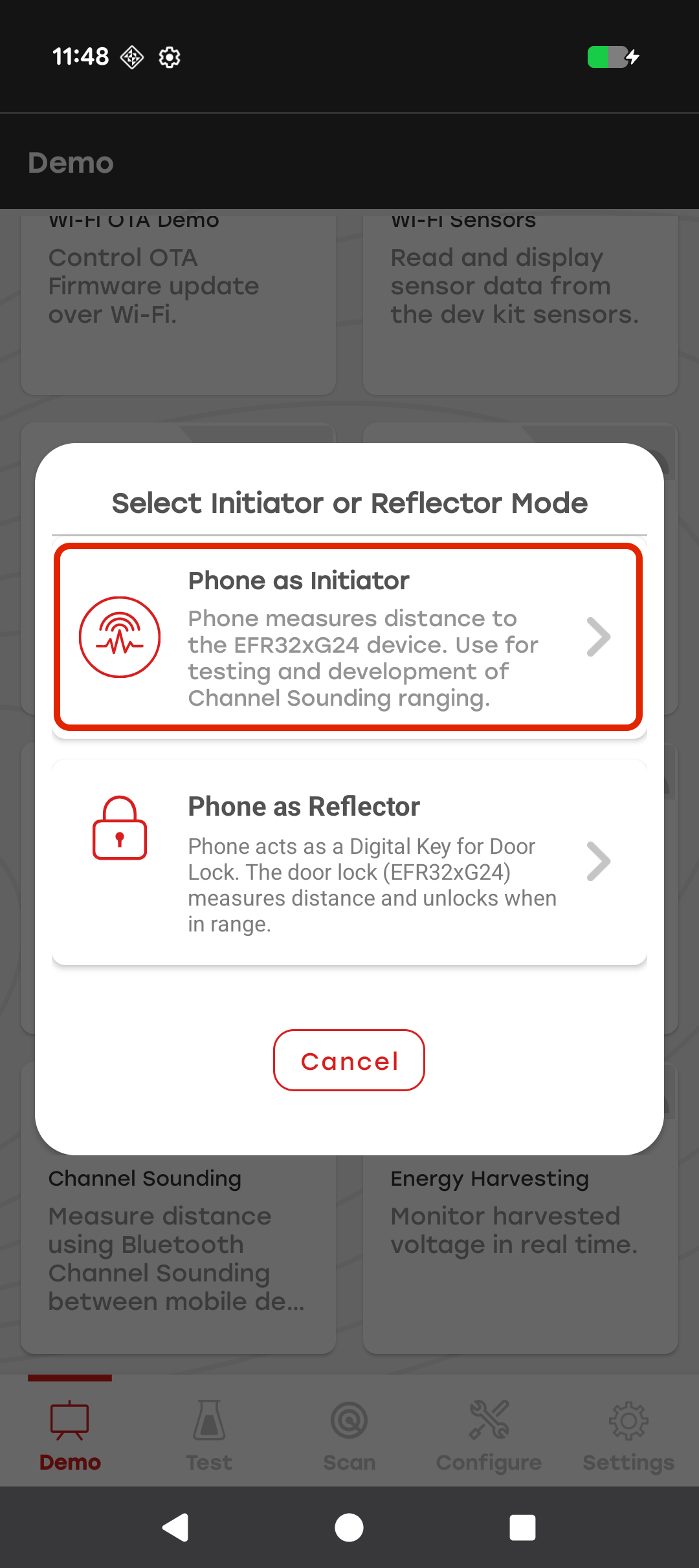 mobile app screenshot