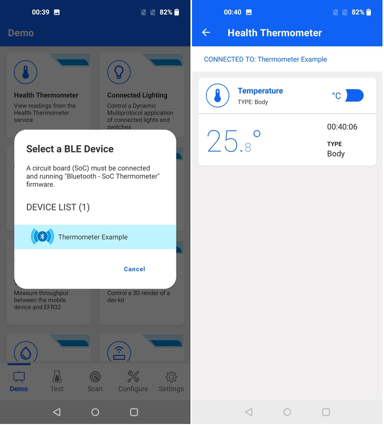 Health Thermometer Searching