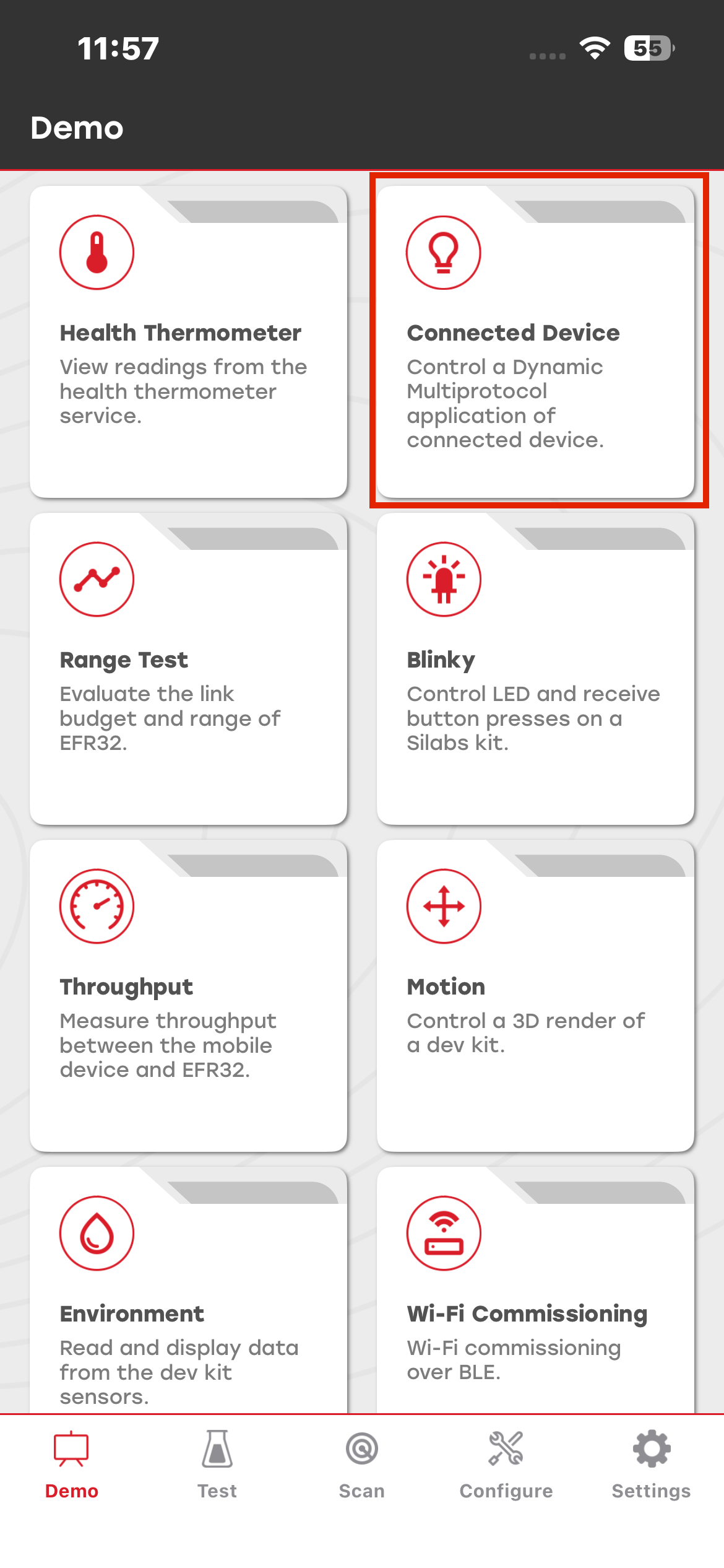 Connected Lightning Search