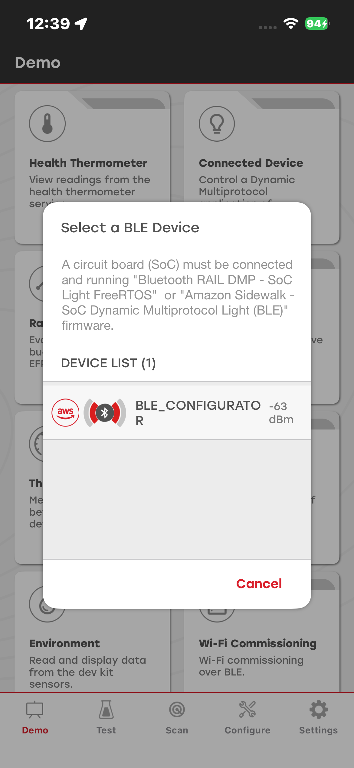 Connected Lightning Search