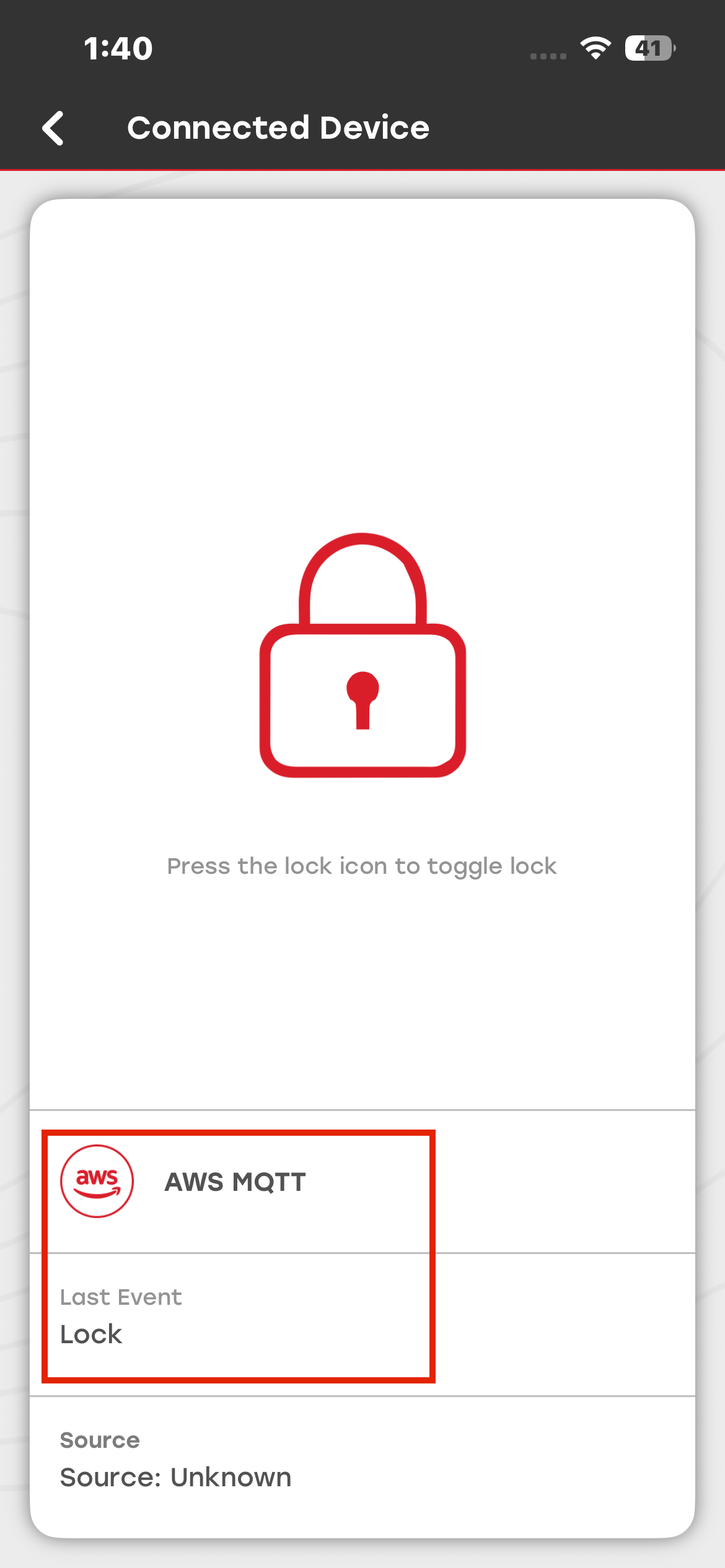 Connected Lightning Search