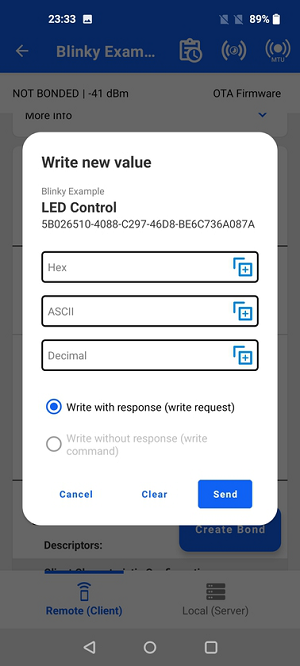 Device View Characteristics