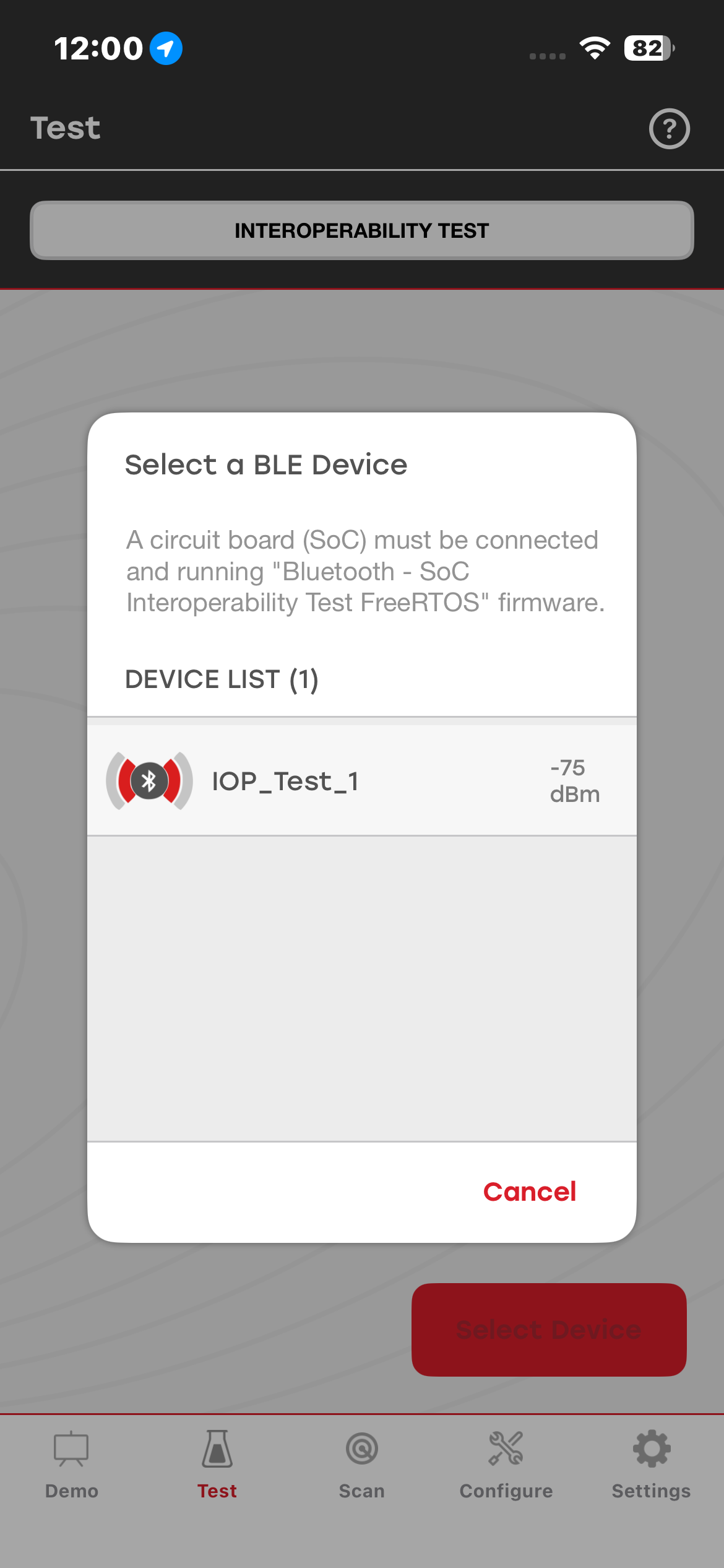 IOP Test Main