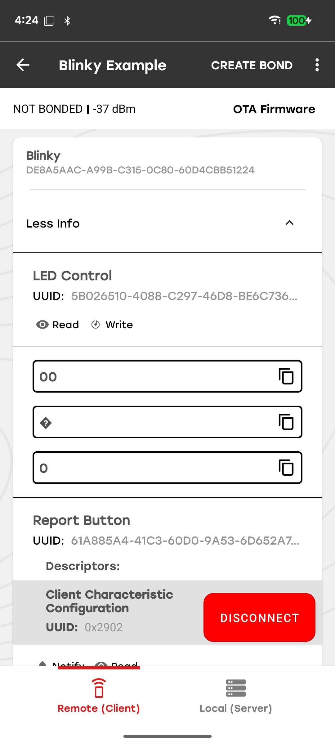 Device View Characteristics
