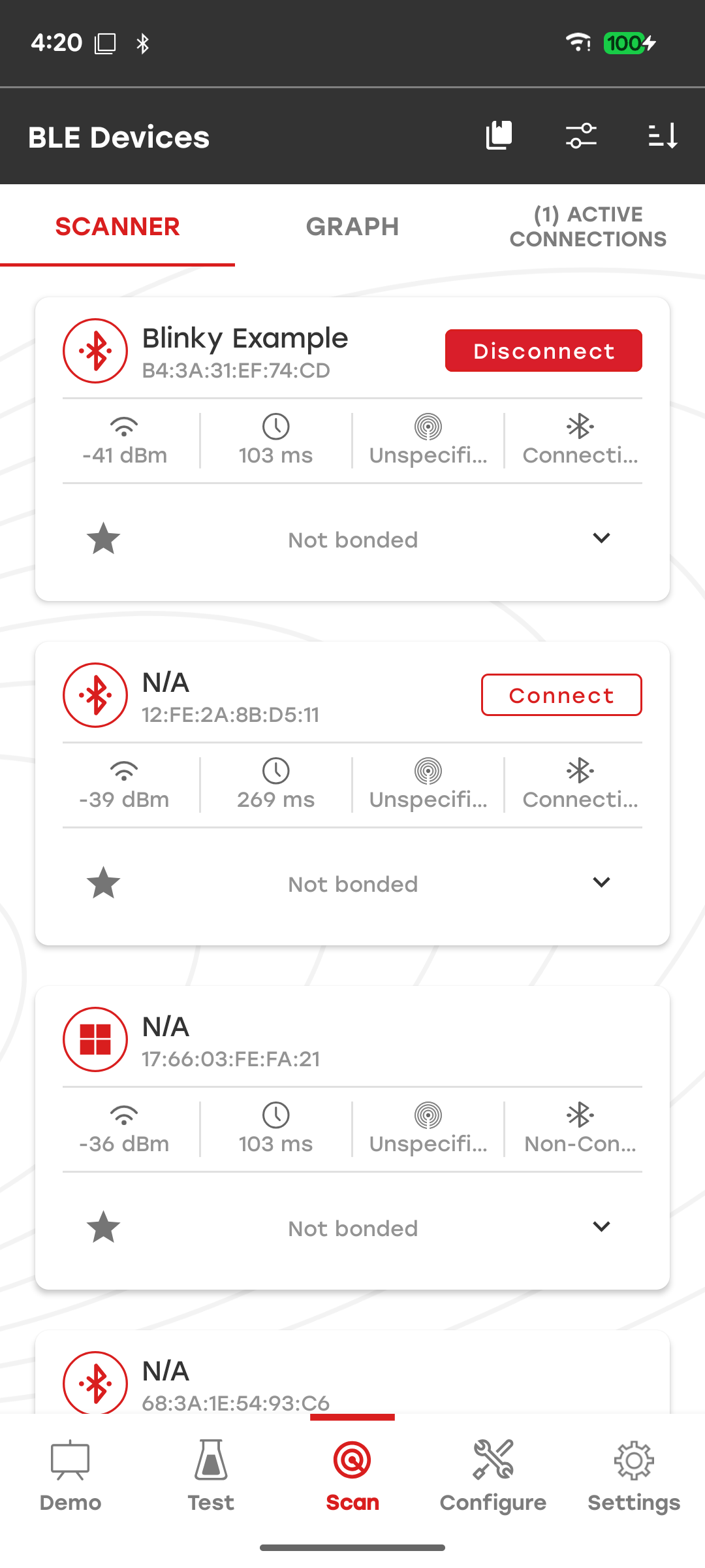 Scanner Connections