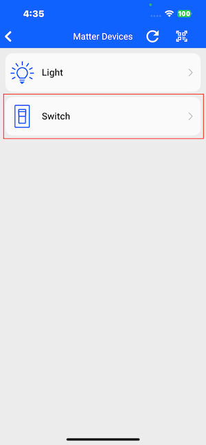 mobile app screenshot