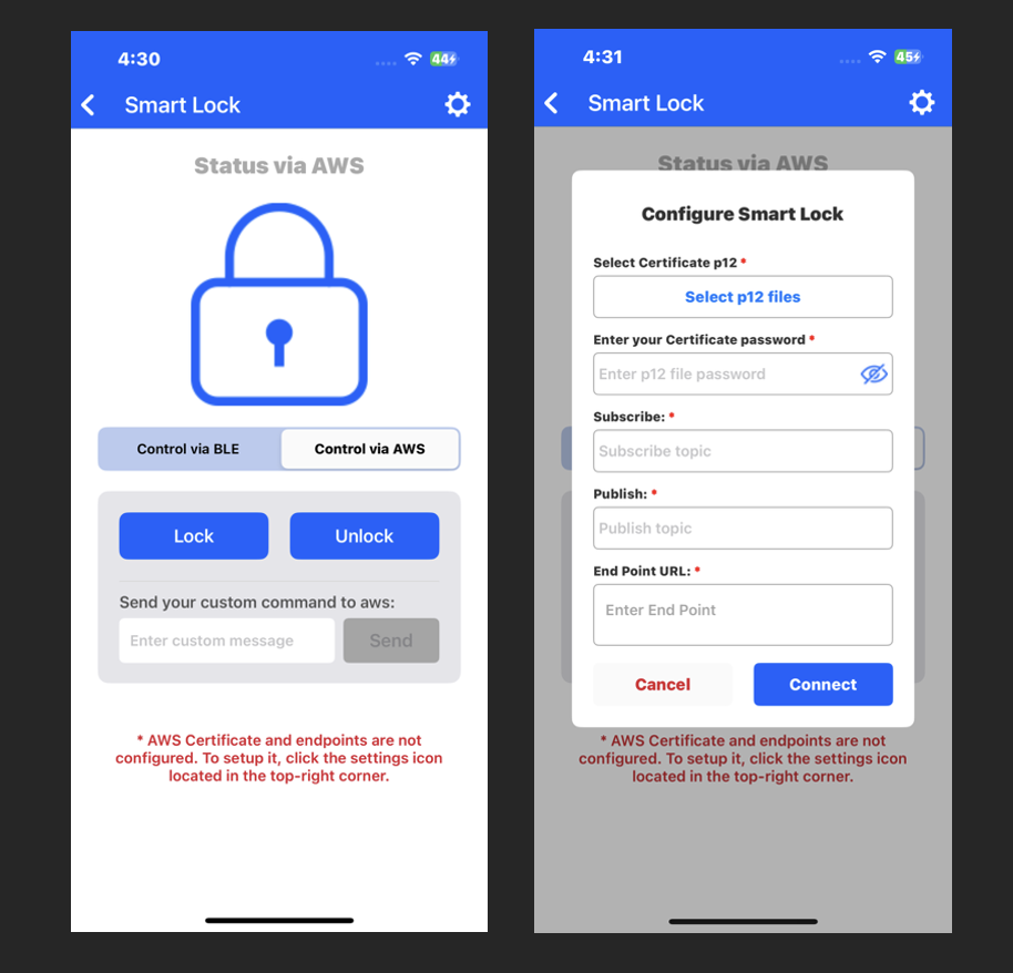 mobile app screenshot