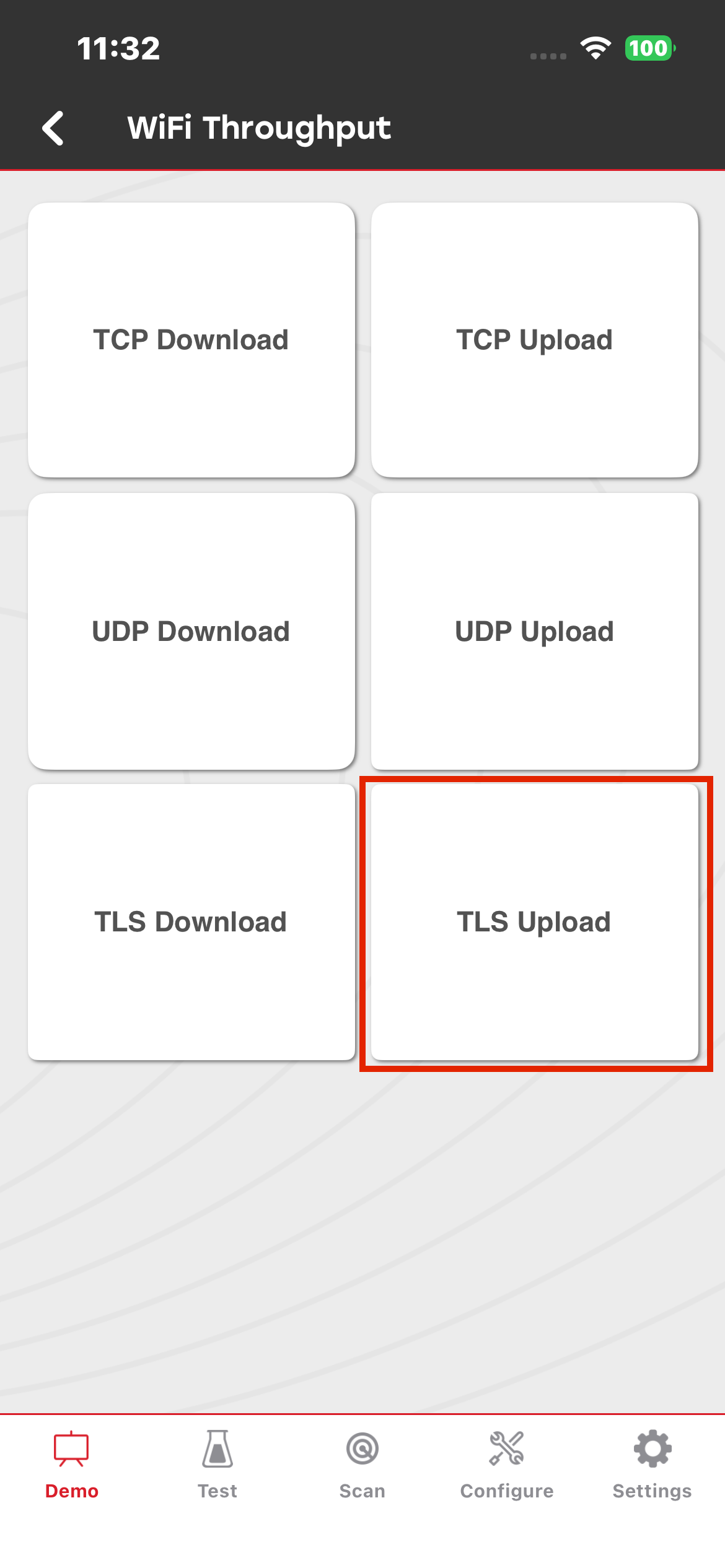 mobile app screenshot