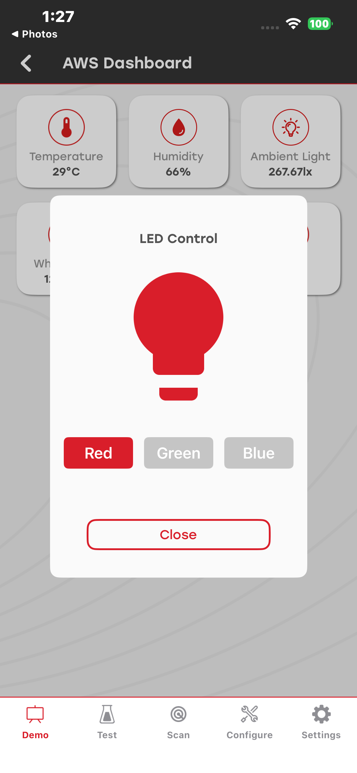 mobile app screenshot