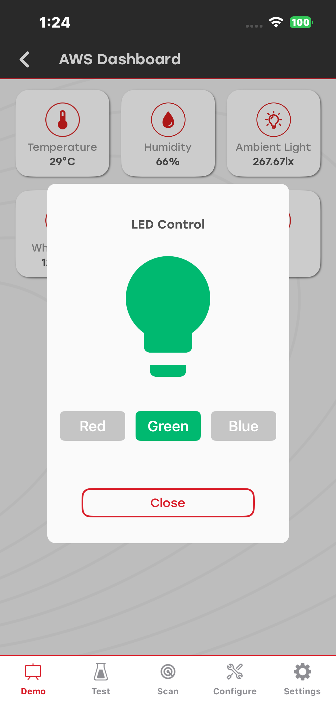 mobile app screenshot