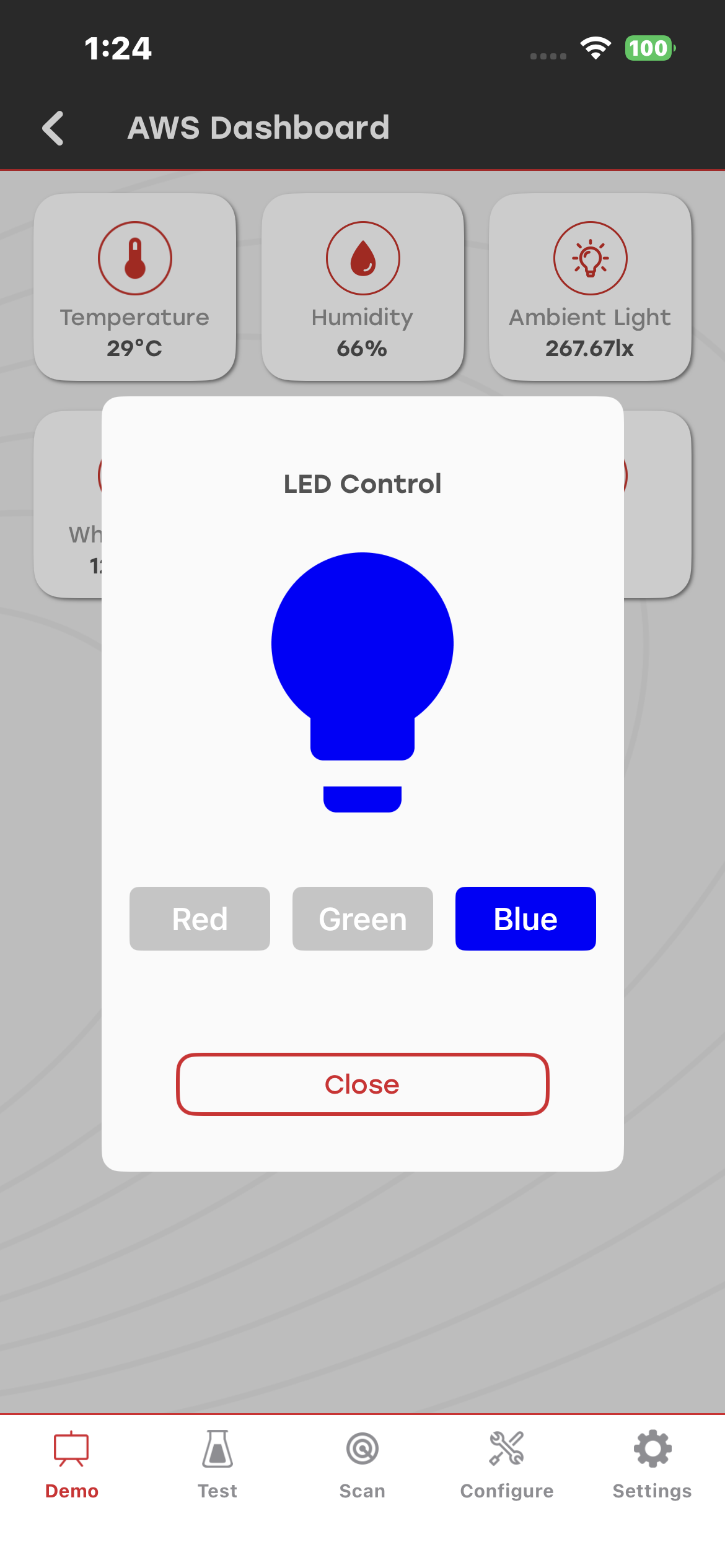 mobile app screenshot