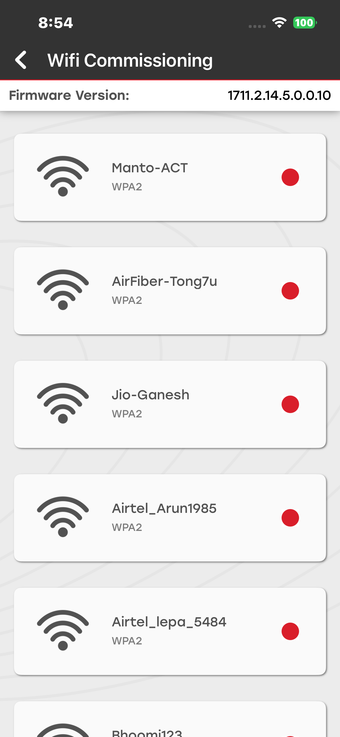 mobile app screenshot