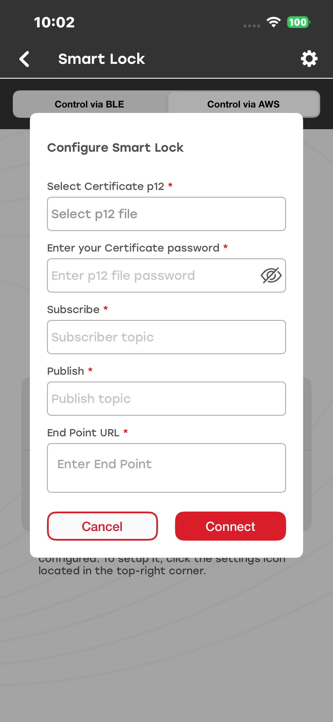 mobile app screenshot