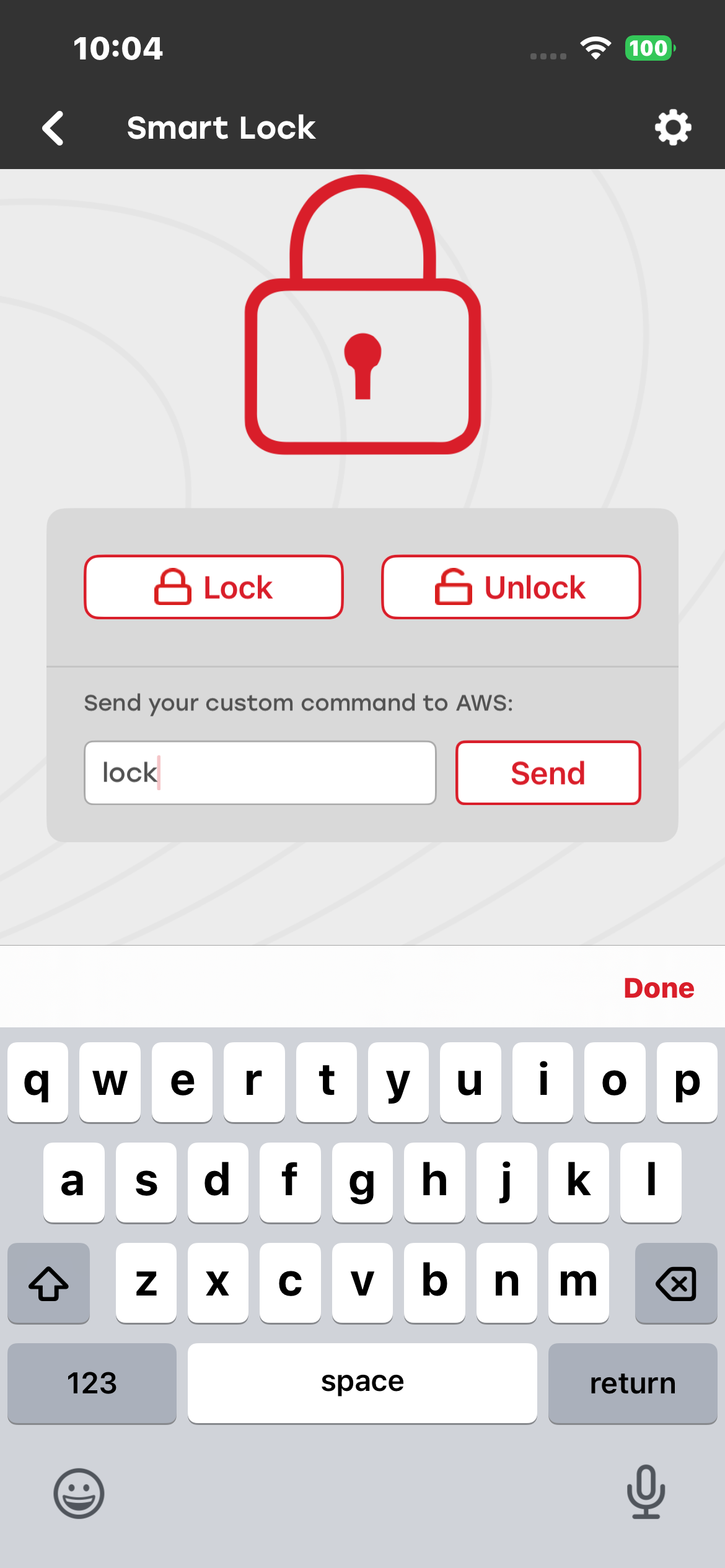 mobile app screenshot