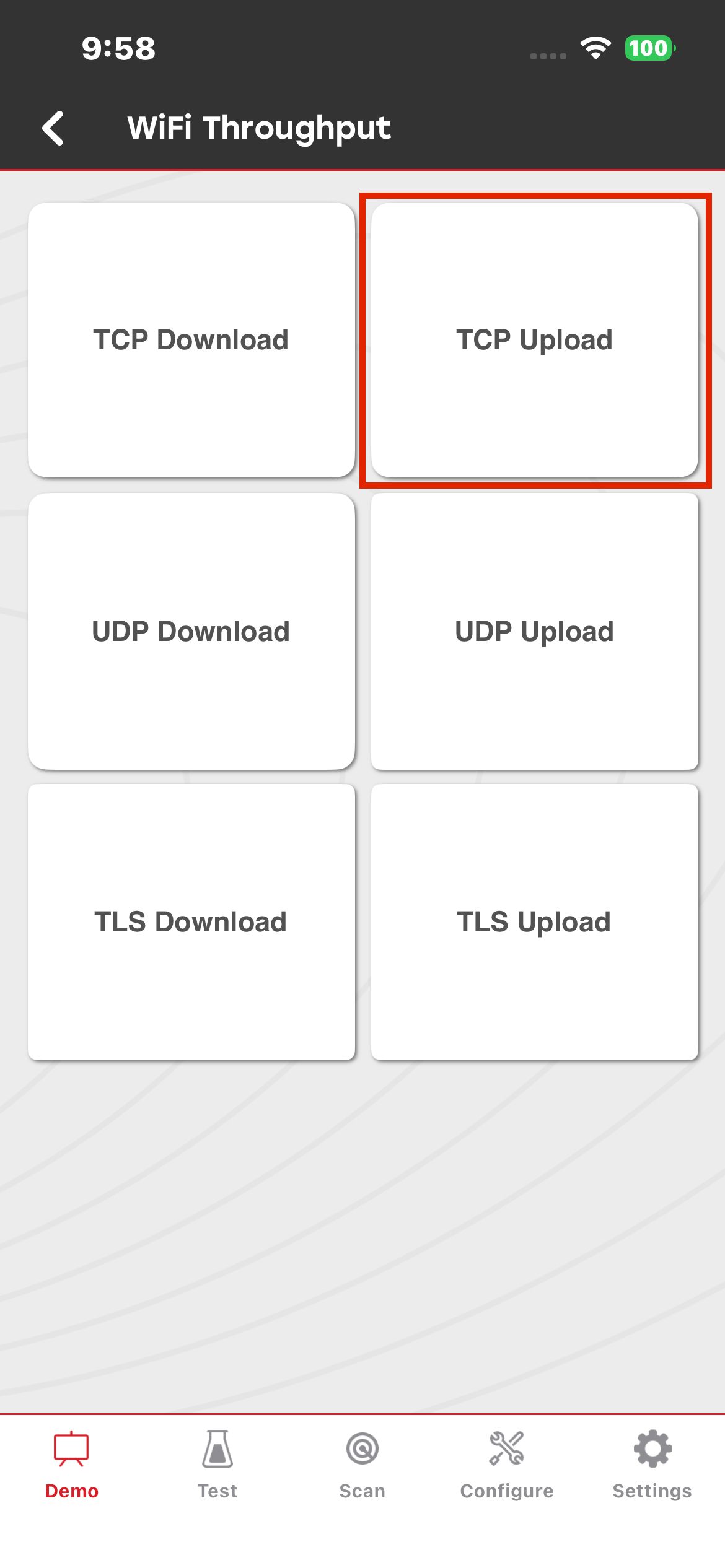 mobile app screenshot