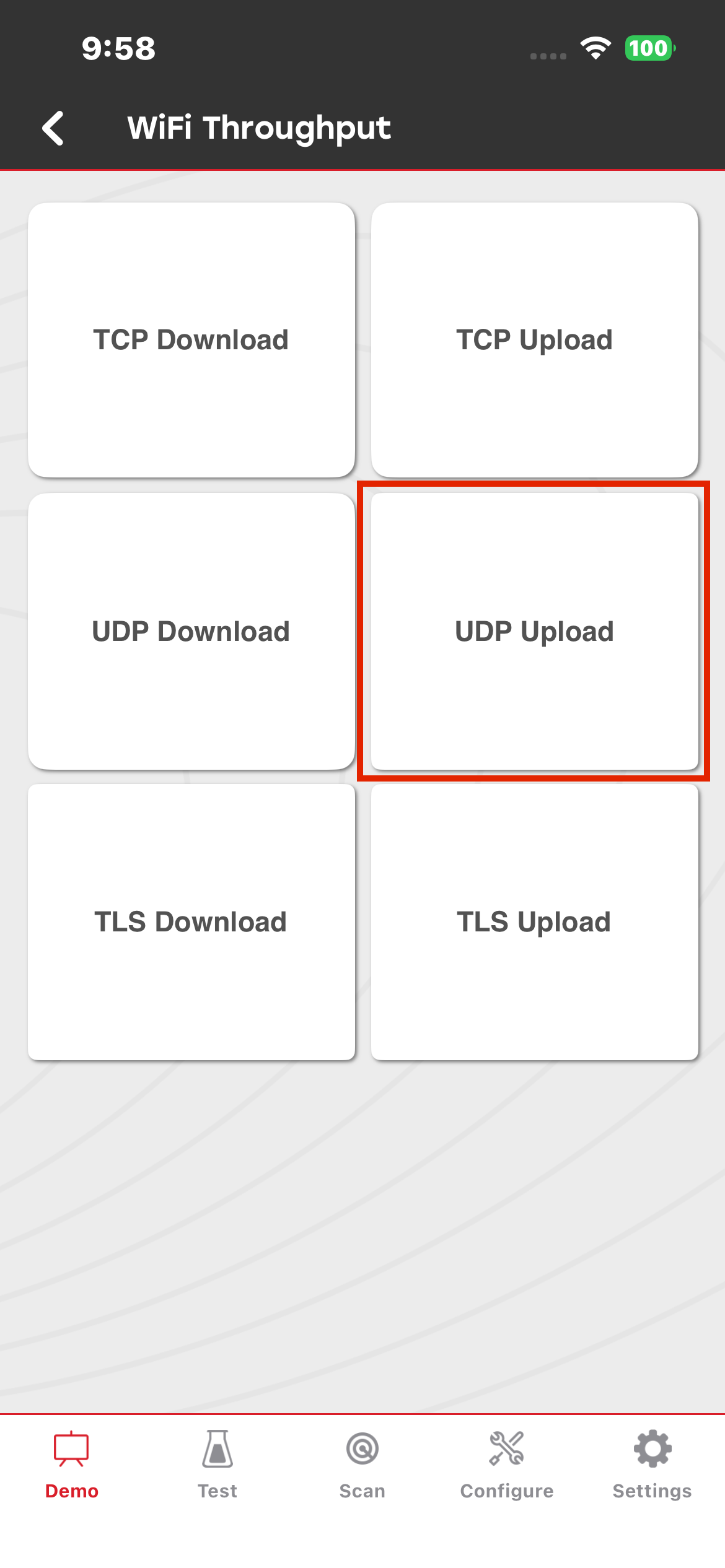 mobile app screenshot