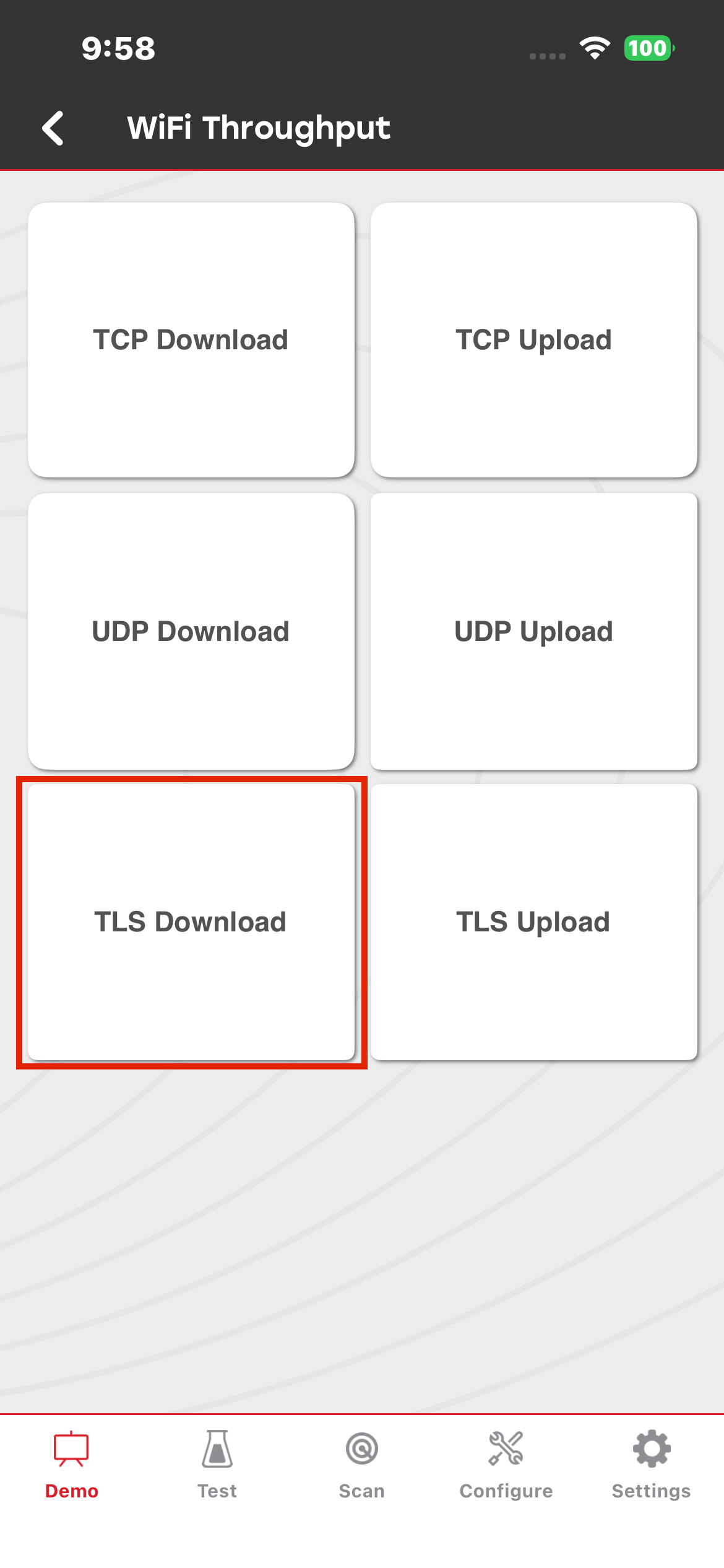 mobile app screenshot