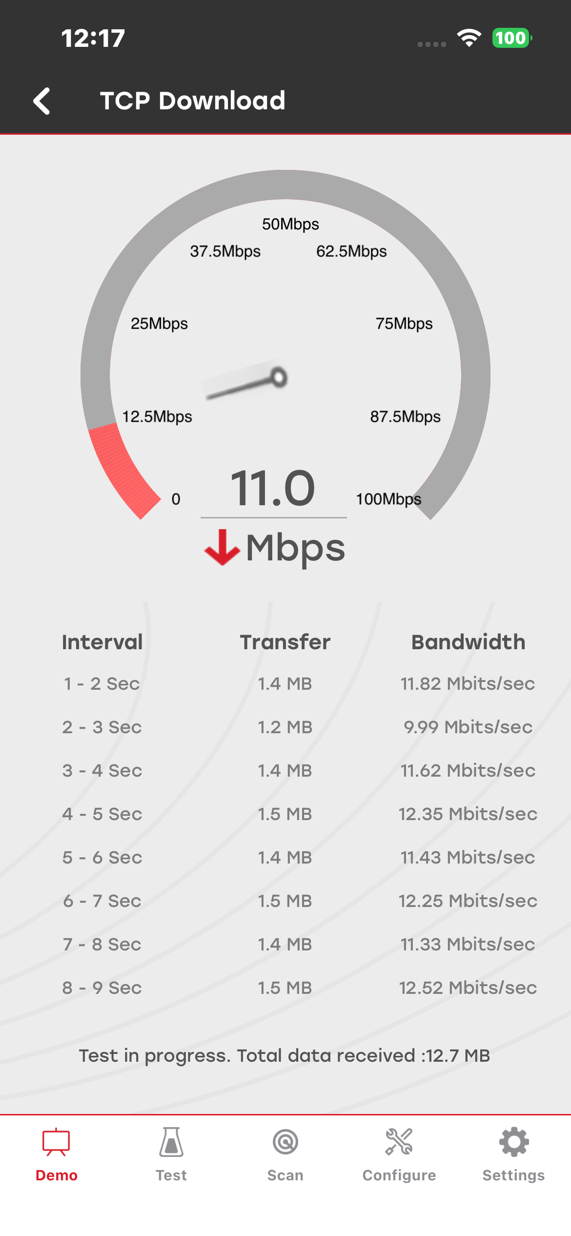mobile app screenshot