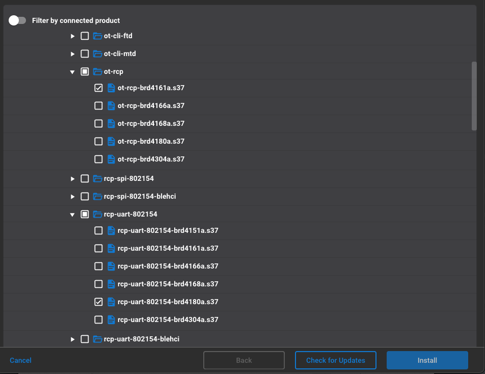 Install Pre-Built RCP Images