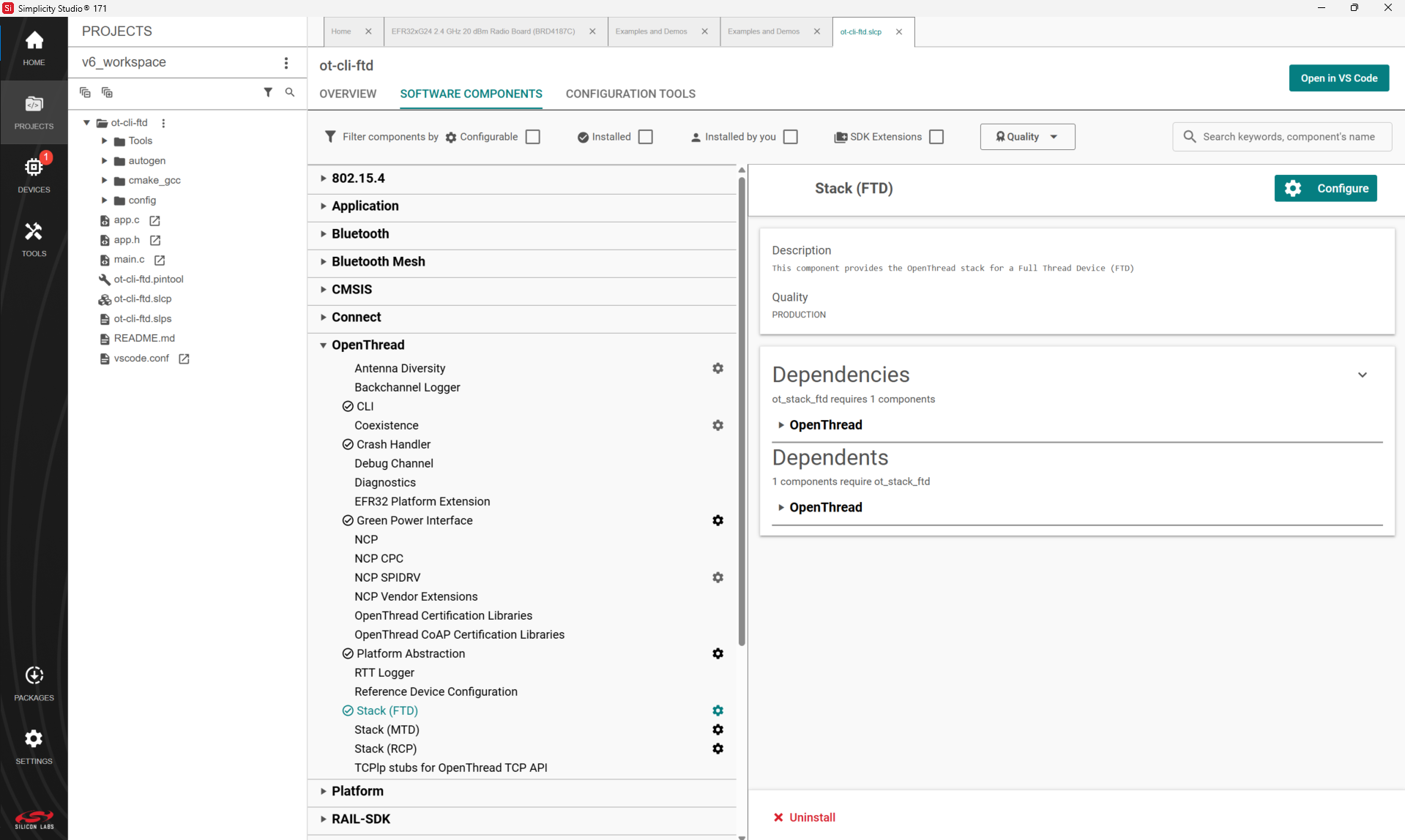 Configuring the Project