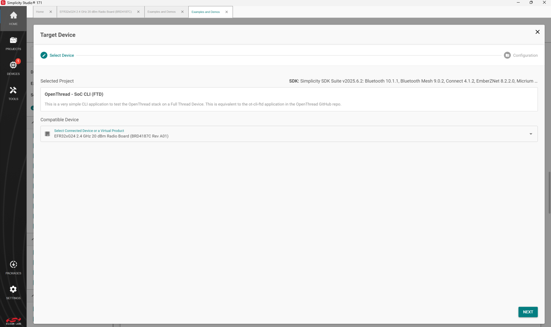 creating a Project Based on an Example