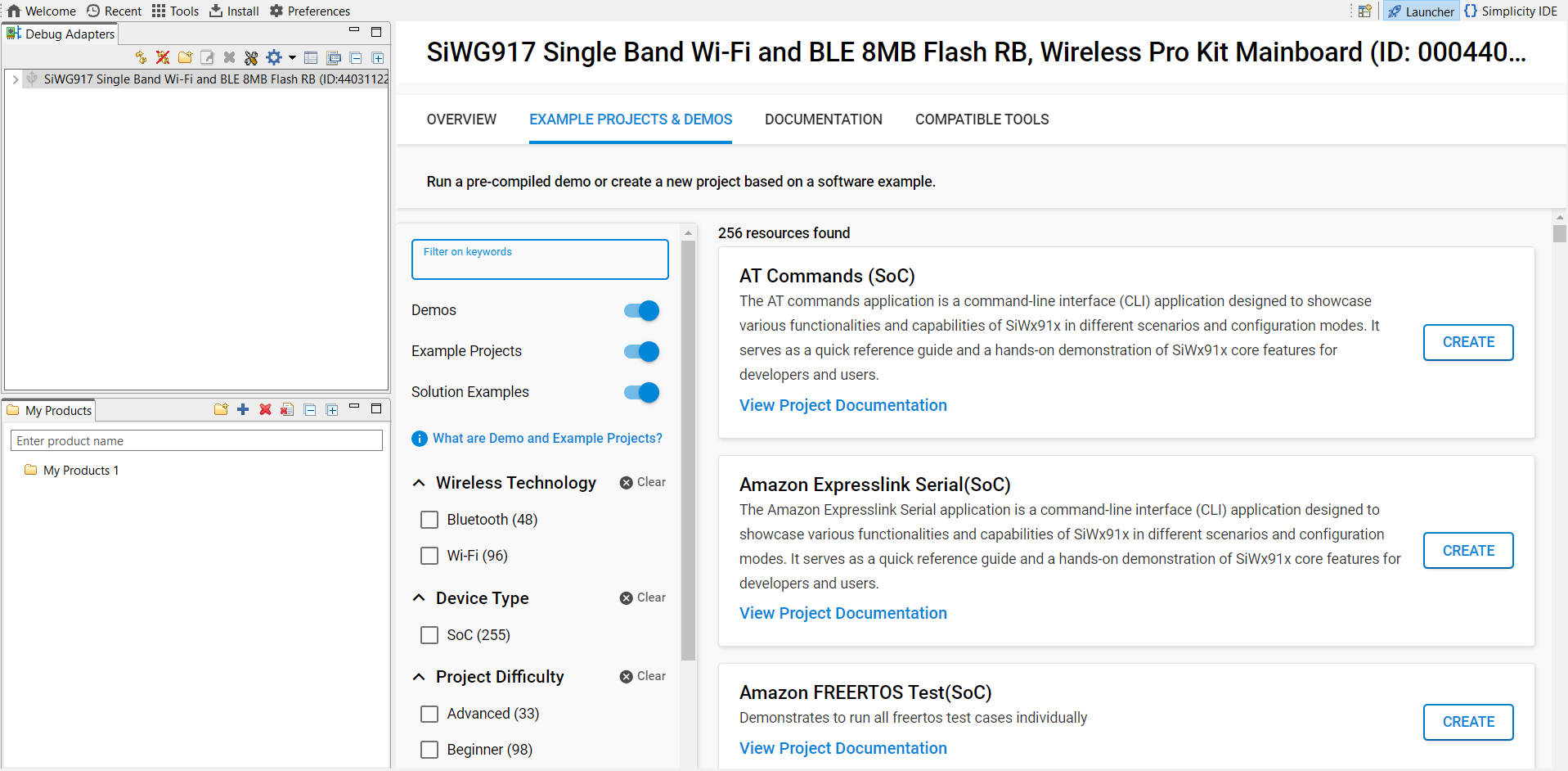 Board auto detection