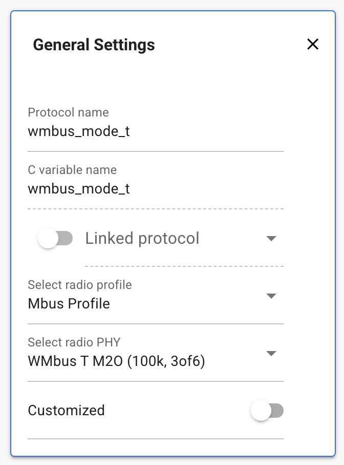Mbus Profile